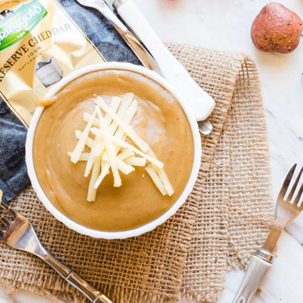Irish Cheddar and Stout Fondue